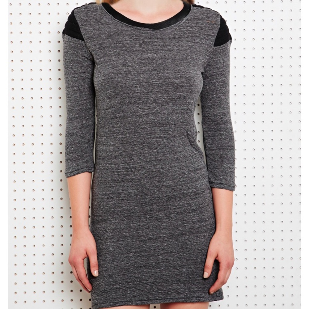 Iro Palony Sport Shoulder Dress in Gray